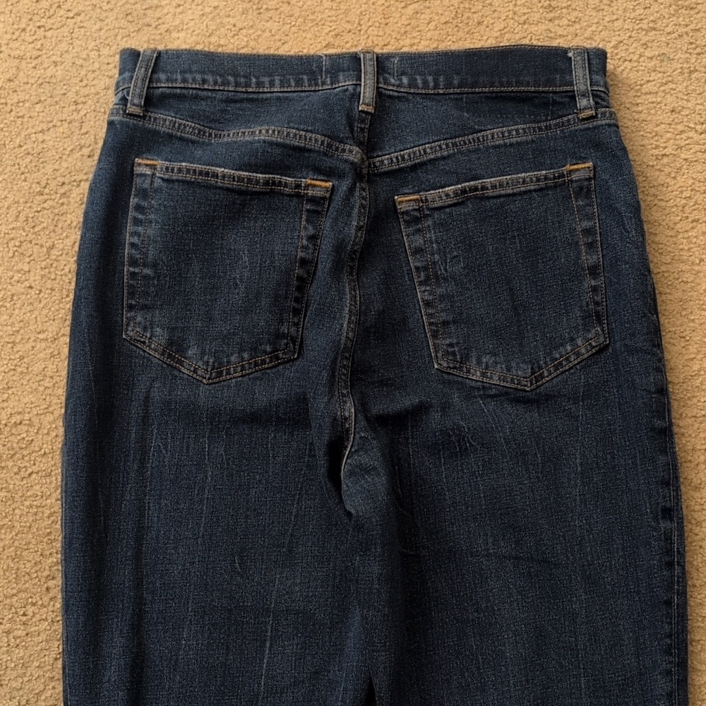 Abercrombie & Fitch The '90s Slim Straight Ultra High Rise Jeans Size 12/31 - Picture 6 of 7